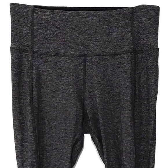 Lululemon Run: Turn Around Tight Heathered Black - Picture 9 of 11